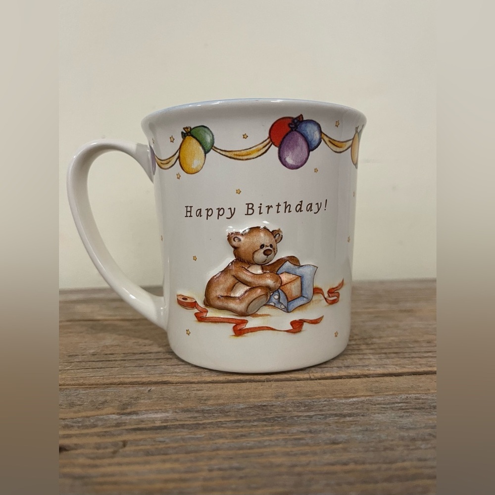 Gund Friends Forever Birthday Mug 3D Teddy Bears - Multicolor